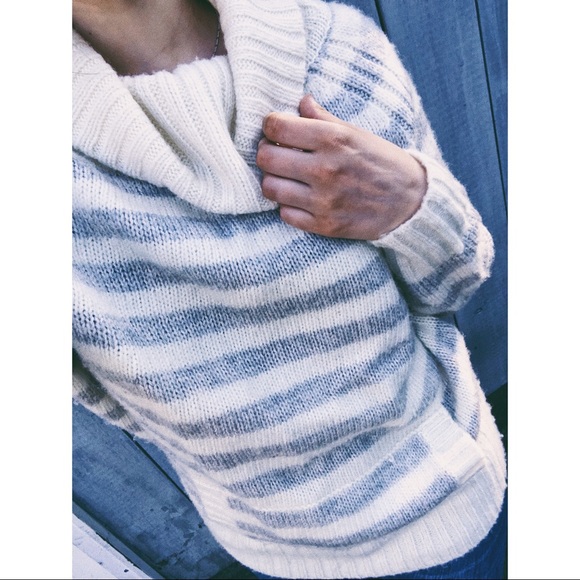 Free People Sweaters - Free People Oversized Knit Cowl Neck Sweater